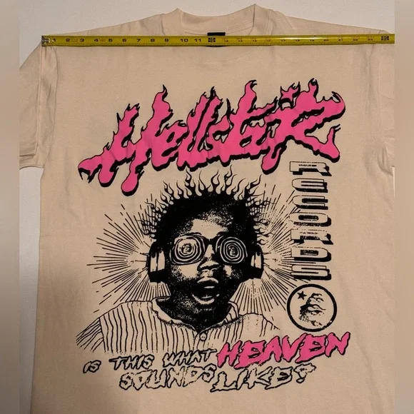 Hellstar Studios Sounds Like Heaven Men Short Sleeve T-Shirt 100